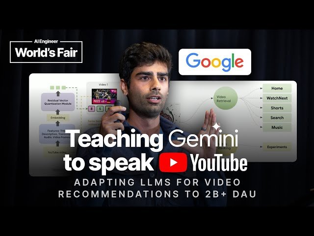 Teaching Gemini to Speak YouTube - Adapting LLMs for Video Recommendations to 2B+ DAU