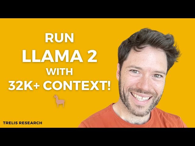 Running Llama 2 with Extended Context Length - Up to 32k Tokens