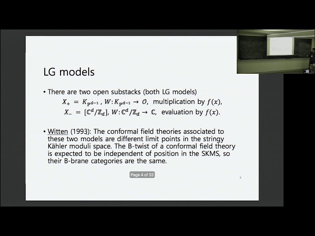 Homological Mirror Symmetry and Hodge Theory - January 2018