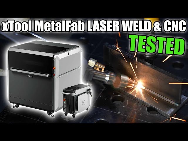 Laser Welding and CNC Cutting with the xTool MetalFab