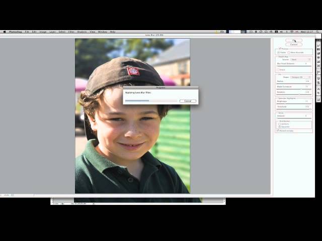 Emulating Depth of Field in Photoshop