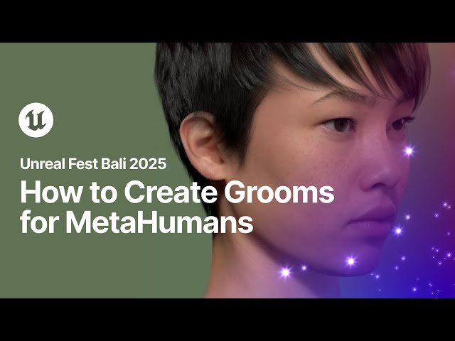How to Create Grooms for MetaHumans