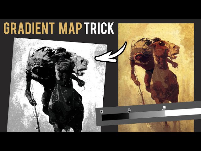 Using Gradient Maps in Photoshop to Improve Value Composition