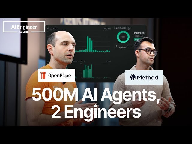 Finetuning - 500M AI Agents in Production with 2 Engineers