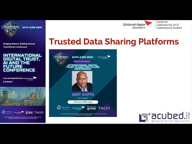 Trusted Data Sharing Platforms