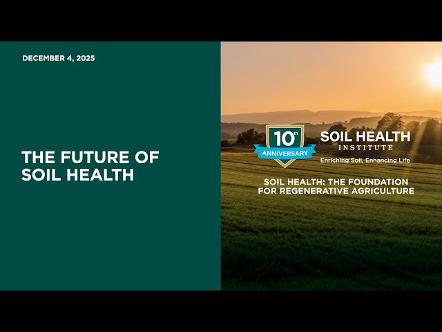 The Future of Soil Health