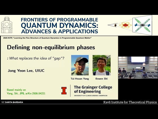 Defining Non-Equilibrium Phases