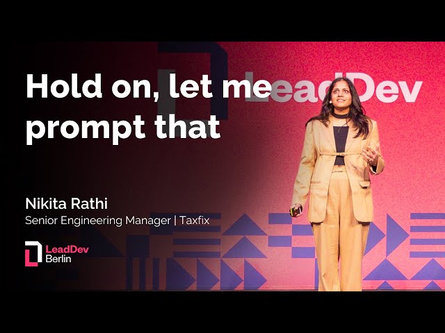 Hold on, Let Me Prompt That - Leading with Conviction in the GenAI Era