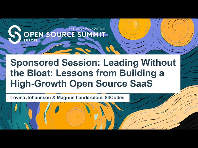 Leading Without the Bloat - Lessons from Building a High-Growth Open Source SaaS