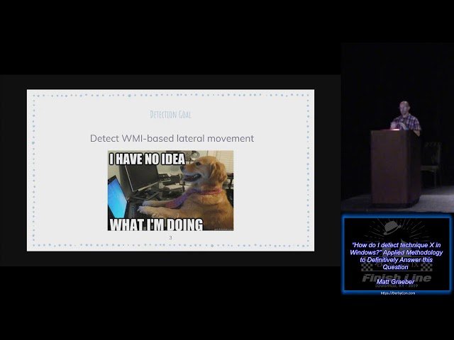 How Do I Detect Technique X in Windows - Applied Methodology to Definitively Answer This Question