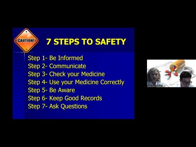 What You Need to Know About Taking Your Medicines Safely