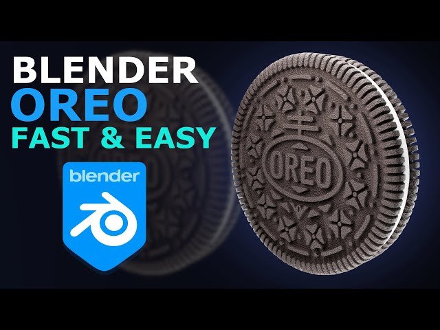 Make an Oreo in Blender - Beginner's Tutorial