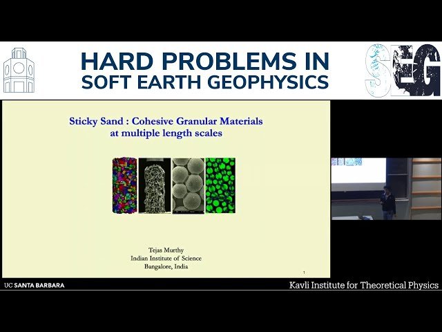Sticky Sand - Looking at Cohesive Granular Materials at Multiple Length Scales
