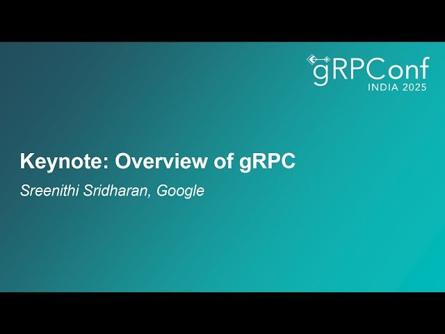 Overview of gRPC - Modern RPC Framework for Distributed Systems