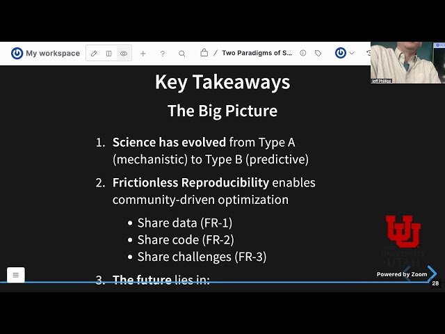Theory of Science - Machine Learning - L19