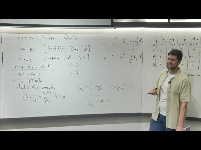 Bootstrap 2025 - AdS x S Mellin Bootstrap, Deconfined Quantum Critical Points, and Lifshitz-Zamolodchikov Theory - Day 10
