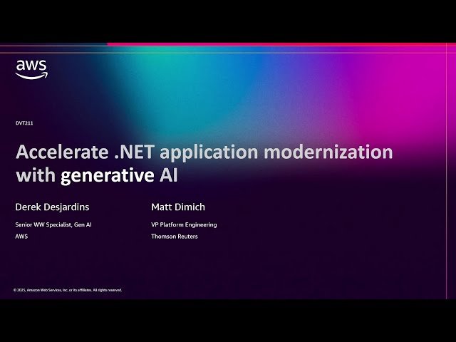 Accelerate .NET Application Modernization with Generative AI