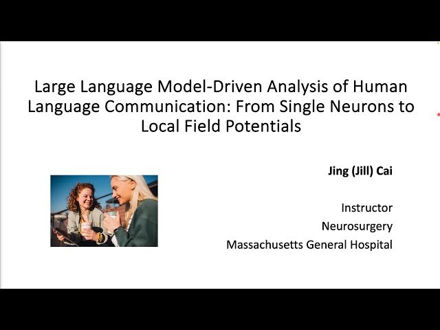 Large Language Model-Driven Analysis of Human Language Communication - From Single Neurons to Local Field Potentials