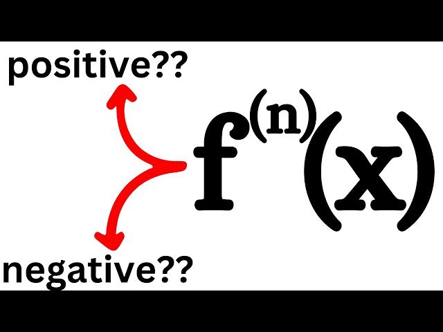 Surprising Patterns in the Signs of Derivatives