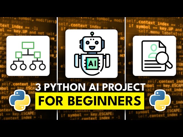 Free Video: 3 Python AI Projects for Beginners - Full Tutorial from ...