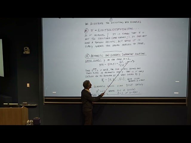 Randomness in Number Theory