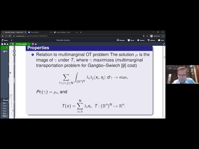 Blaschke-Santalo Inequality for Many Functions and Geodesic Barycenters of Measures