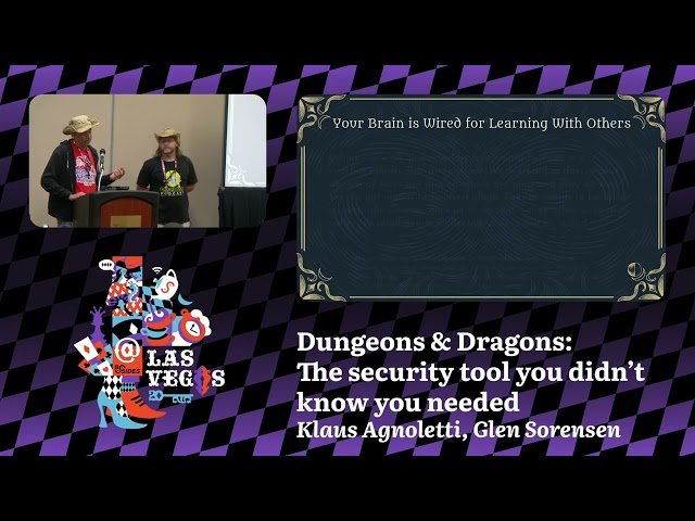 Dungeons and Dragons - The Security Tool You Didn't Know You Needed