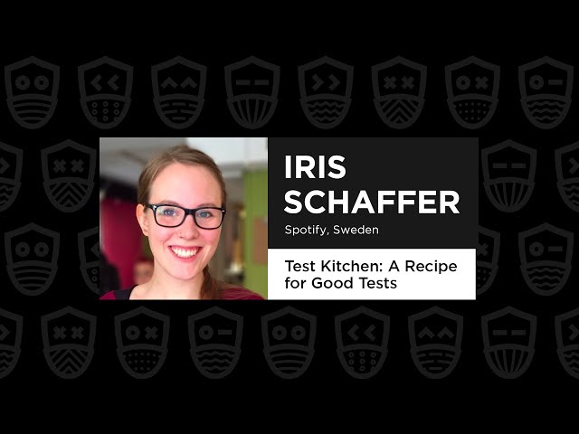 Test Kitchen - A Recipe for Good Tests