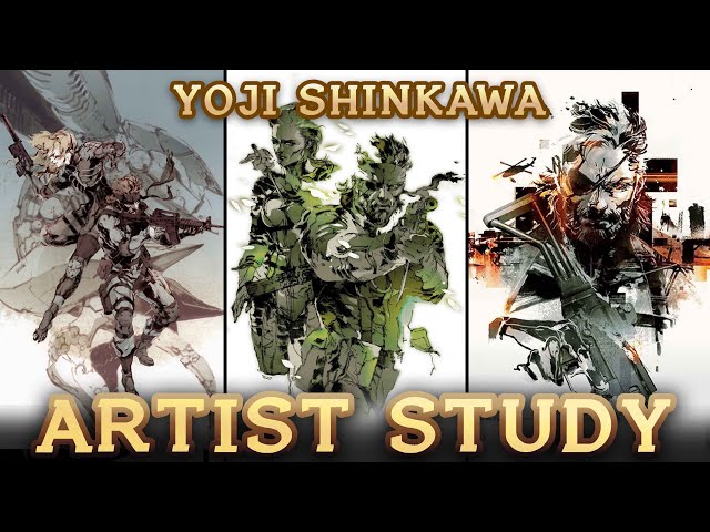 Yoji Shinkawa Art Techniques - Artist Study