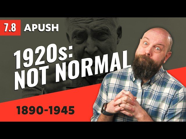 Cultural and Political Controversies in the 1920s - APUSH Review