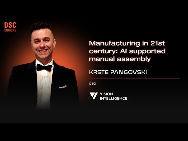 Manufacturing in 21st Century: AI Supported Manual Assembly