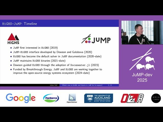 What's New in HiGHS and Thanks to JuMP for Its Support