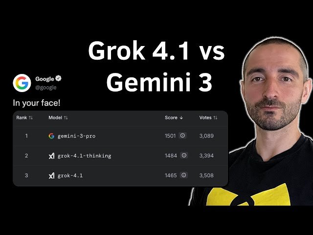 Grok 4.1 vs Gemini 3 Pro - Which Model is THE ONE - Prompt and Coding First Look