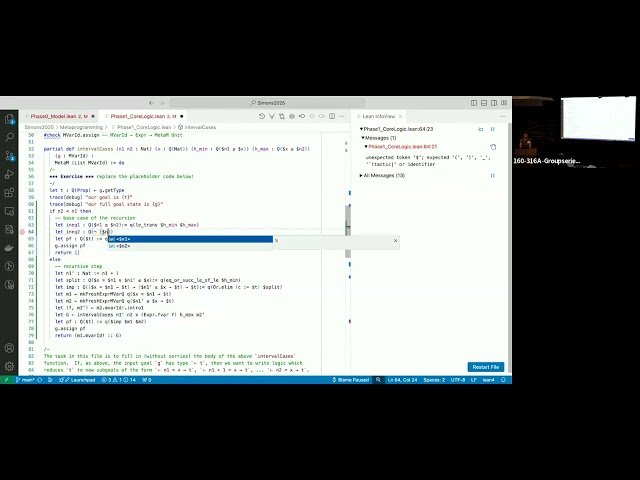 Metaprogramming in Lean - Talk 3