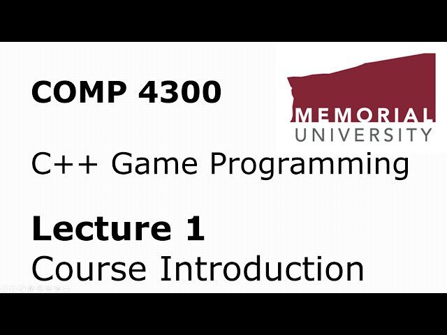 Introduction to C++ Game Programming