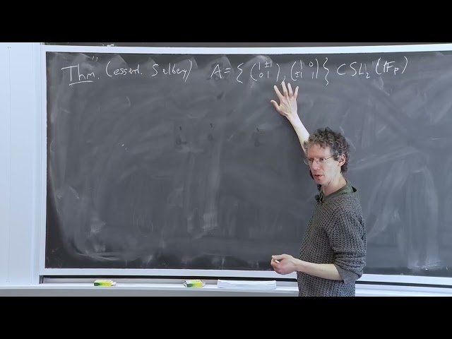 Random Walks on Finite Groups, Part 2 - Lecture 18