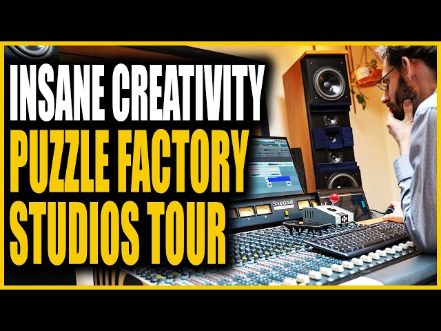 Puzzle Factory Studio Tour - Built from Scratch by One Man