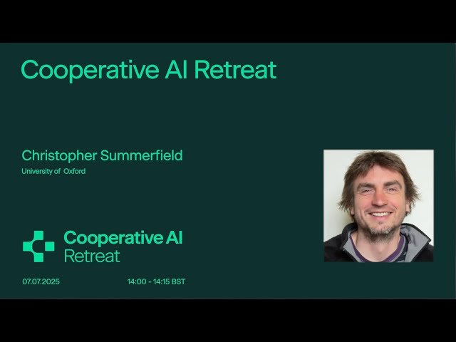 Cooperative AI Retreat