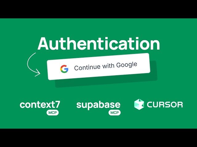 Use Context7 and Supabase MCP to Setup Google Auth - SideBling