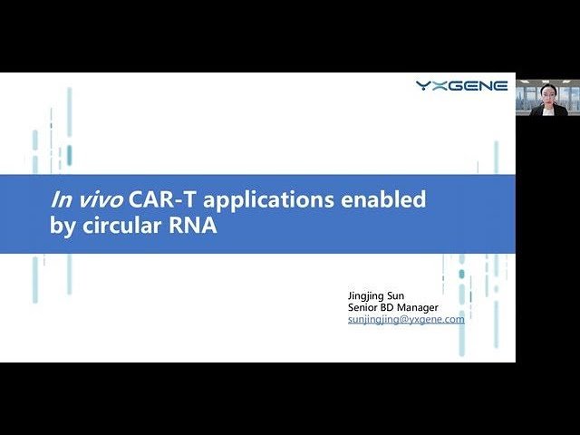 In Vivo CAR-T Applications Enabled by Circular RNA