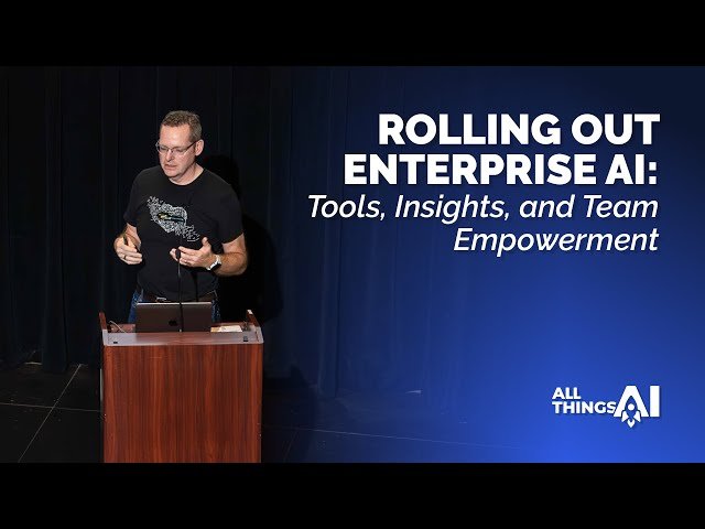 Rolling out Enterprise AI: Tools, Insights, and Team Empowerment