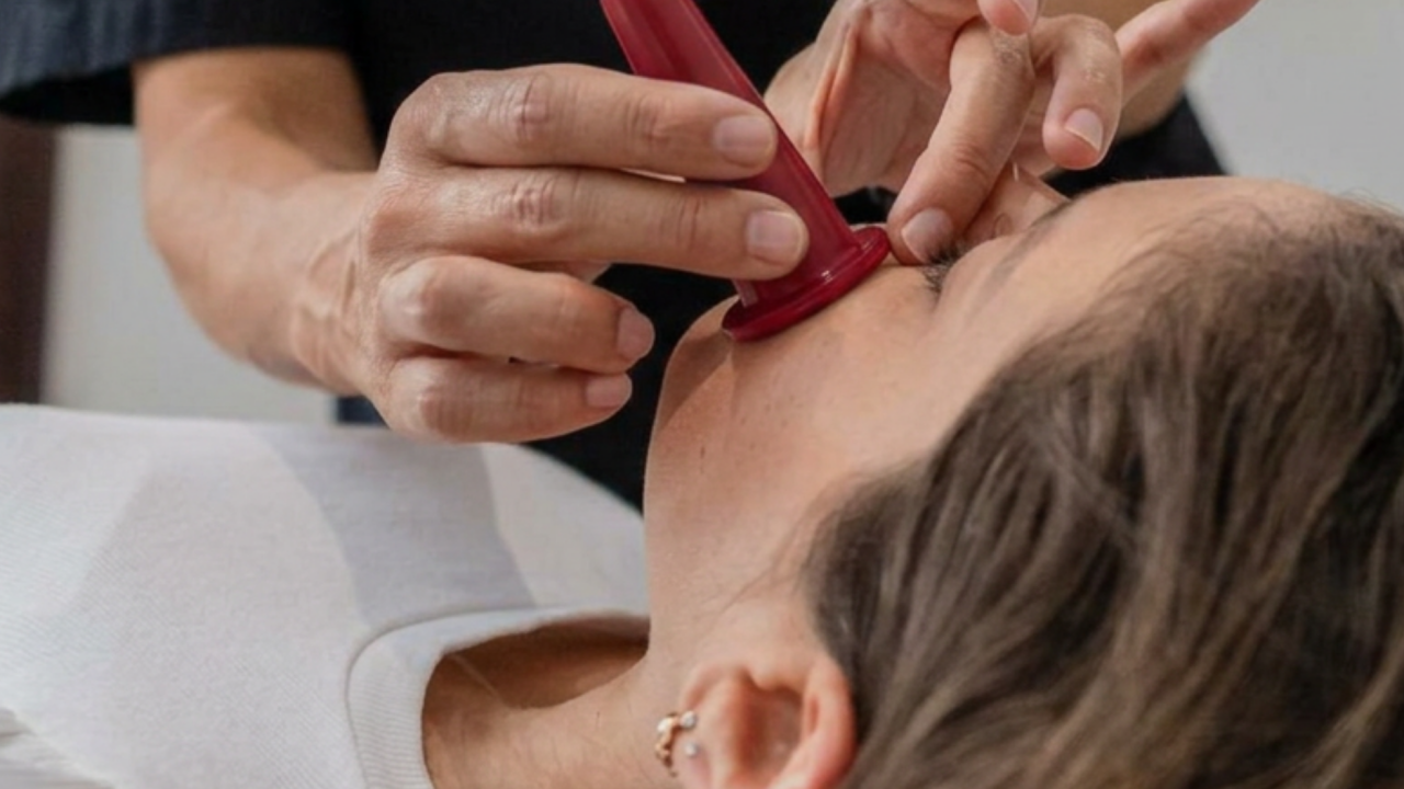 Lymphatic Drainage: Facial Cupping