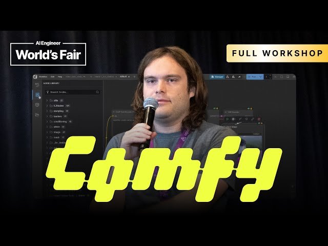 ComfyUI Full Workshop - First Workshop from ComfyAnonymous