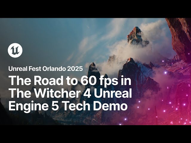 The Road to 60 fps in The Witcher 4 Unreal Engine 5 Tech Demo