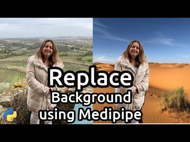How to Segment and Replace Background in Images with MediaPipe and OpenCV