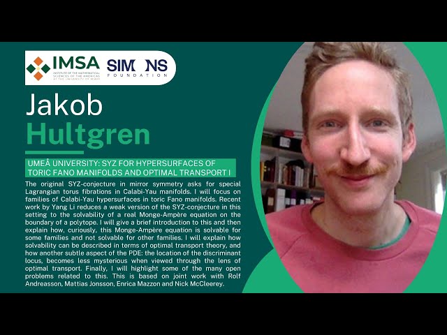 SYZ for Hypersurfaces of Toric Fano Manifolds and Optimal Transport - Part 1