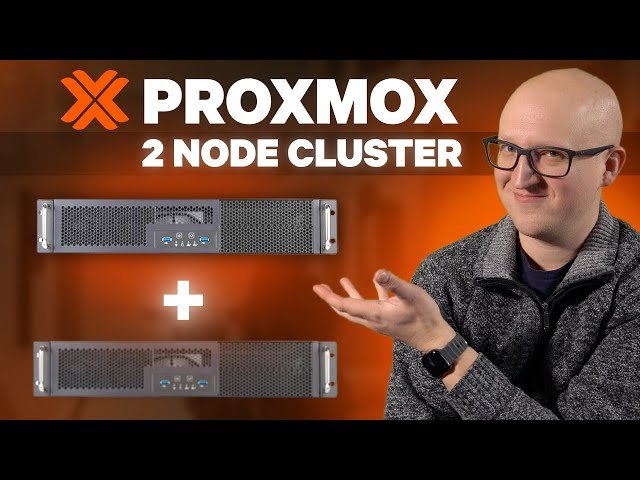 Building a Proxmox Cluster for HomeLab - 2 Node Setup with High Availability