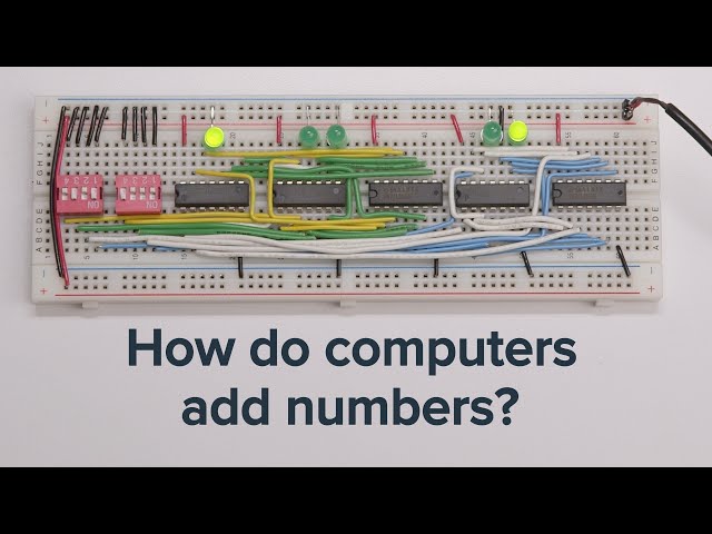 Building a 4-Bit Adder Circuit - How Computers Add Numbers