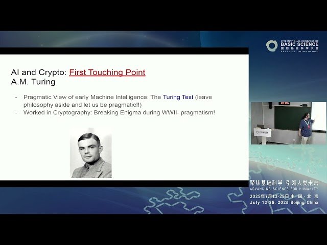 Touching Points of AI and Cryptography