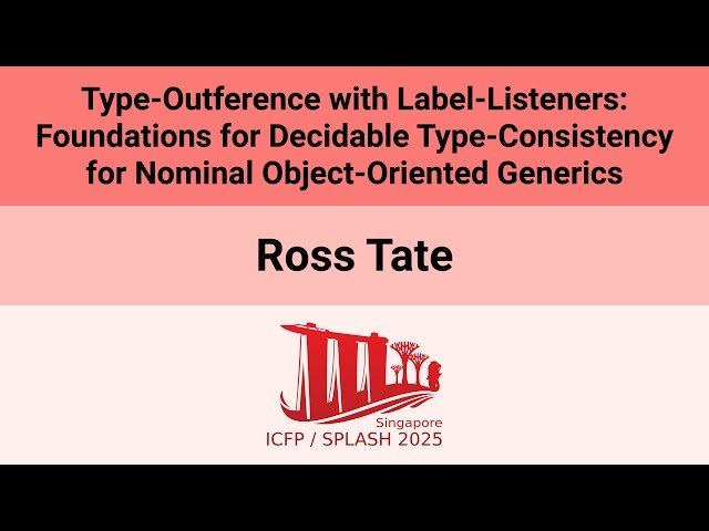 Type-Outference with Label-Listeners - Foundations for Decidable Type-Consistency for Nominal Object-Oriented Generics